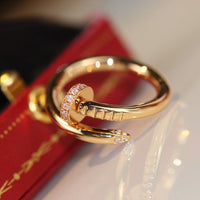[LOXURA]JUSTE RING 2.65MM GOLD DIAMOND