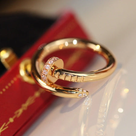 [LOXURA]JUSTE RING 2.65MM GOLD DIAMOND
