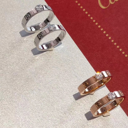 [LOXURA]LOVE RING 3.6MM 1 BIG DIAMOND