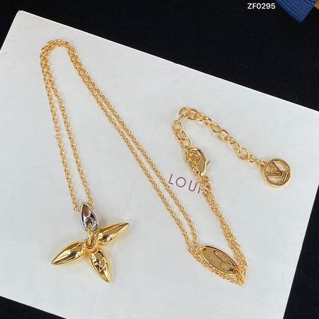 [LOXURA]LOUISETTE PEDANT GOLD NECKLACE