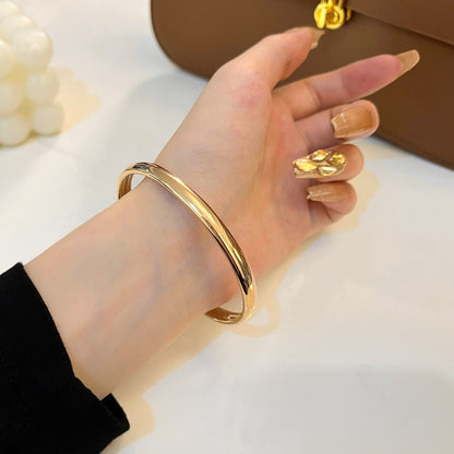 [LOXURA]PANTHERE GOLD DIAMOND OPEN BRACELET
