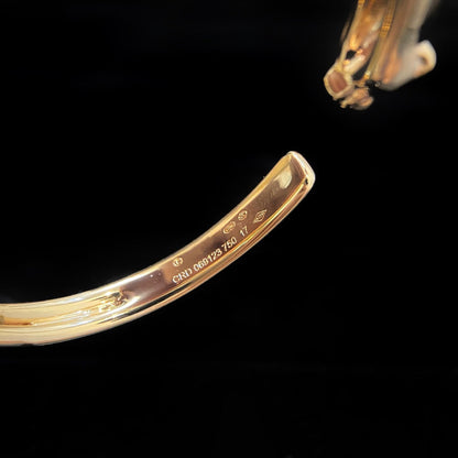 [LOXURA]PANTHERE GOLD OPEN BRACELET