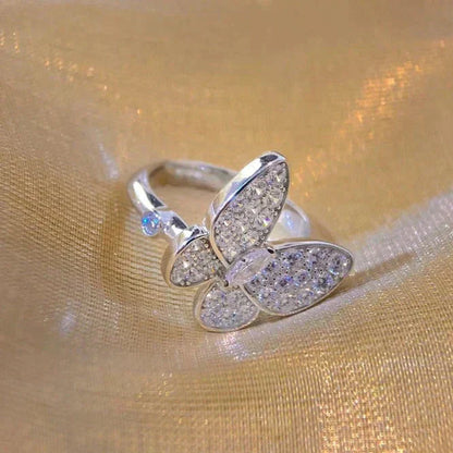 [LOXURA]BUTTERFLY DIAMOND RING