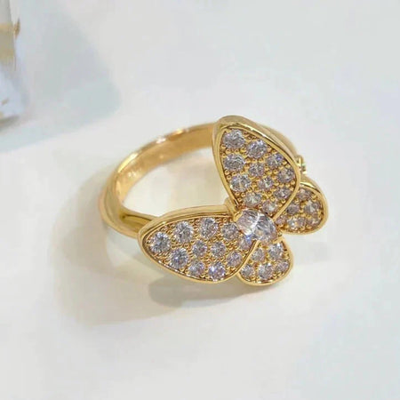 [LOXURA]BUTTERFLY DIAMOND RING
