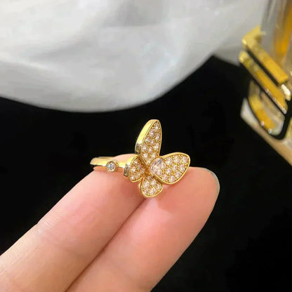 [LOXURA]BUTTERFLY DIAMOND RING