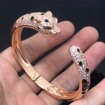 [LOXURA]PANTHERE BIG BRACELET DIAMONDS