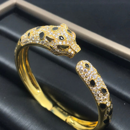 [LOXURA]PANTHERE BIG BRACELET DIAMONDS