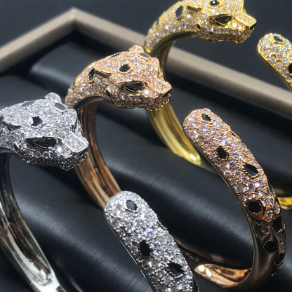 [LOXURA]PANTHERE BIG BRACELET DIAMONDS
