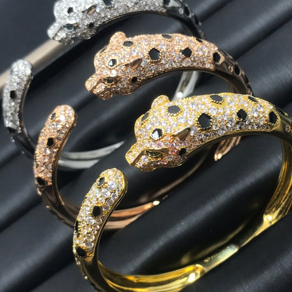 [LOXURA]PANTHERE BIG BRACELET DIAMONDS