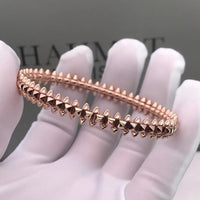 [LOXURA]CLASH PINK GOLD BRACELET