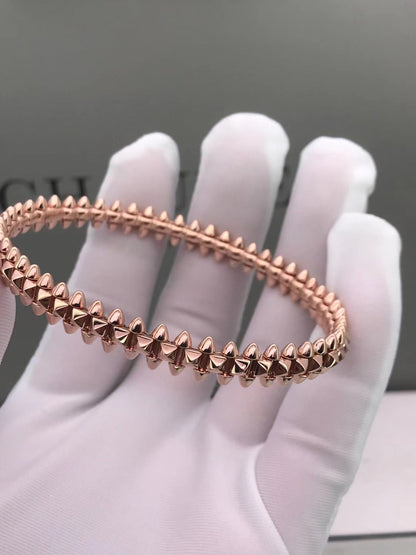 [LOXURA]CLASH PINK GOLD BRACELET
