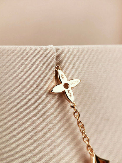 [LOXURA]STAR AND SUN 7 MOTIFS GOLD BRACELET