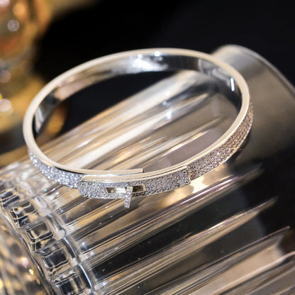 [LOXURA]KELLY BRACELET DIAMOND PAVED
