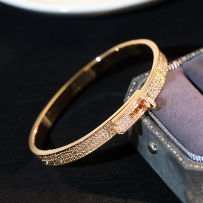 [LOXURA]KELLY BRACELET DIAMOND PAVED