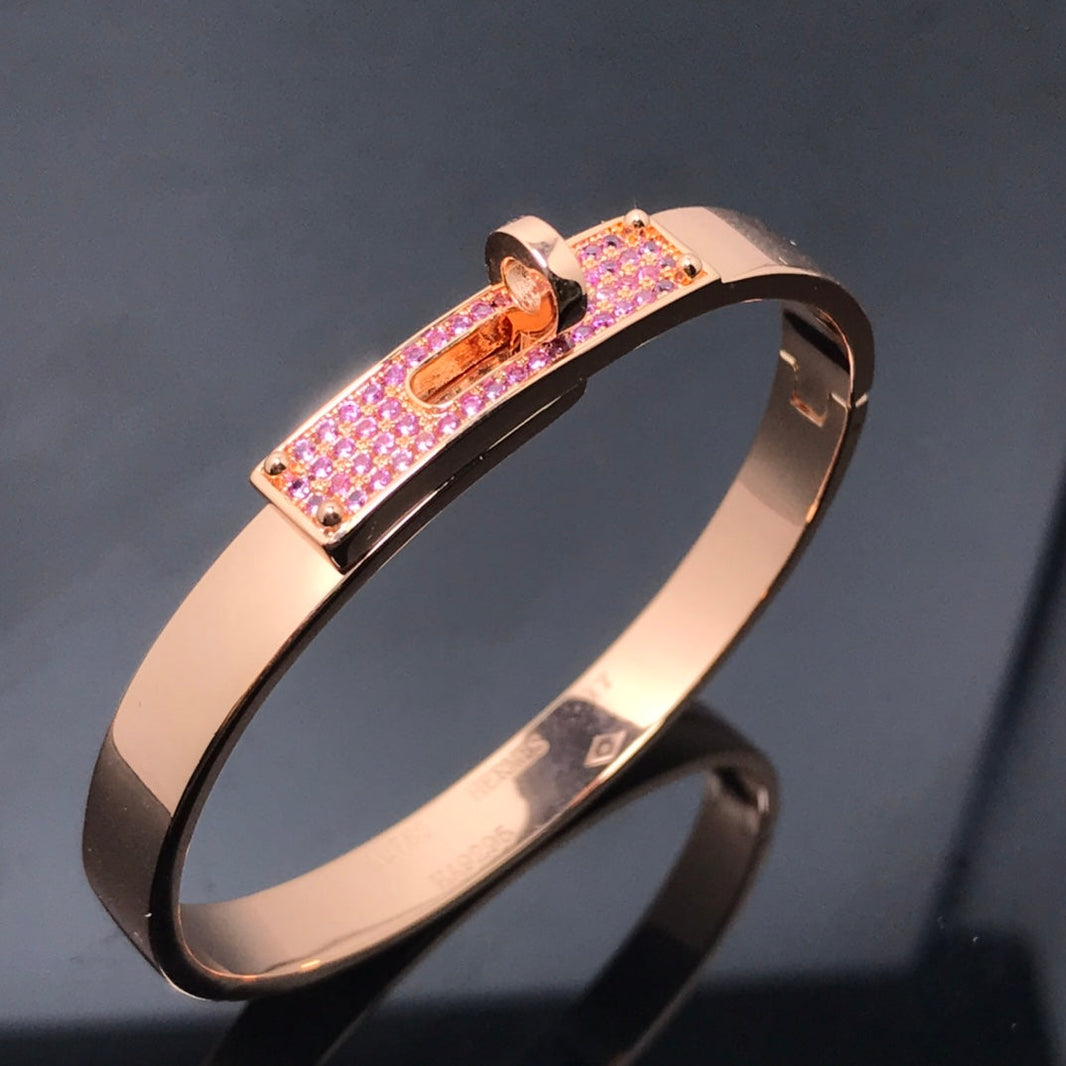 [LOXURA]KELLY BRACELET PINK DIAMOND
