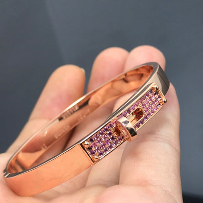 [LOXURA]KELLY BRACELET PINK DIAMOND