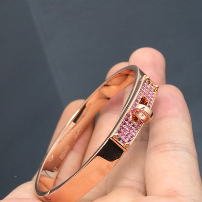 [LOXURA]KELLY BRACELET PINK DIAMOND