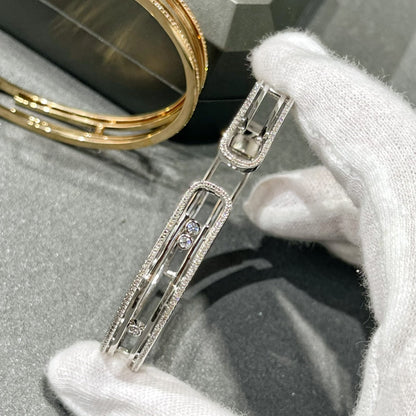 [LOXURA]MOVE 10TH PAVED DIAMOND BRACELET