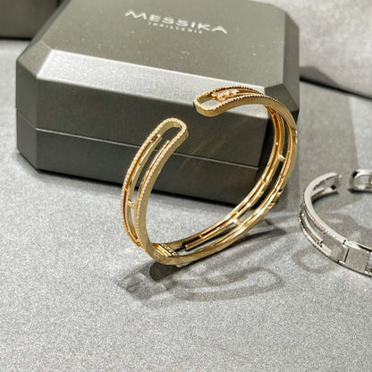 [LOXURA]MOVE 10TH PAVED DIAMOND BRACELET
