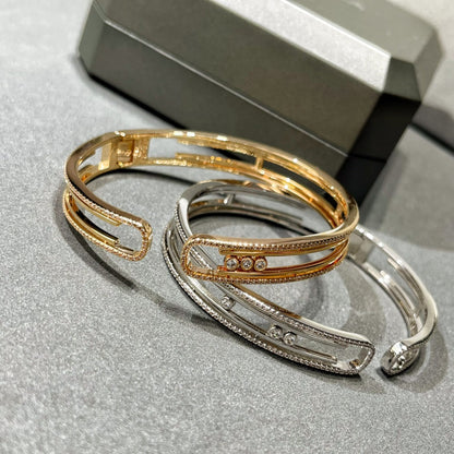 [LOXURA]MOVE 10TH PAVED DIAMOND BRACELET