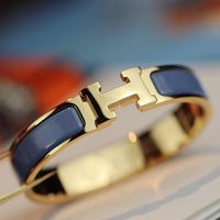 [LOXURA]H BRACELET 12MM BLUE GRAY