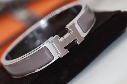 [LOXURA]H BRACELET 12MM BROWN