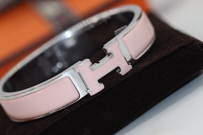 [LOXURA]H BRACELET 12MM PINK