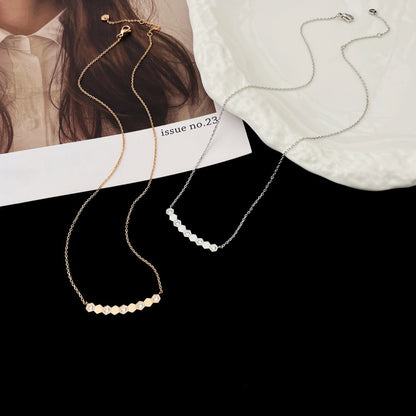 [LOXURA]BEE MY LOVE DIAMOND NECKLACE