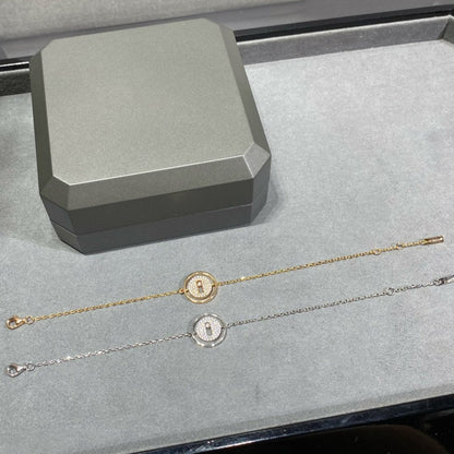 [LOXURA]LUCKY MOVE DIAMOND PAVED BRACELET