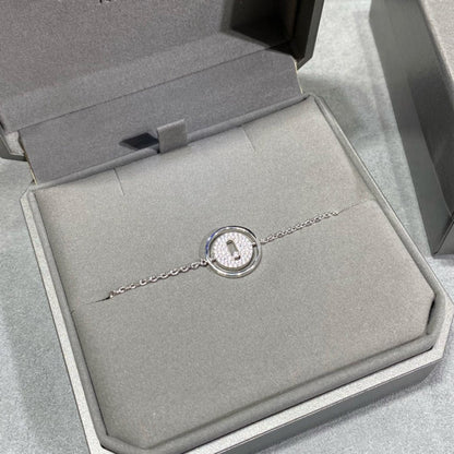 [LOXURA]LUCKY MOVE DIAMOND PAVED BRACELET