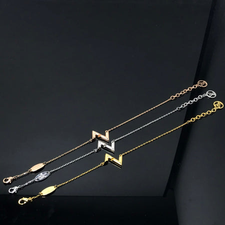 [LOXURA]VOLT LV LOGO BRACELET