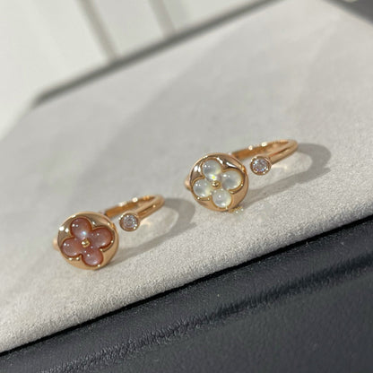 [LOXURA]SUN 1 DIAMOND PINK MOP RING