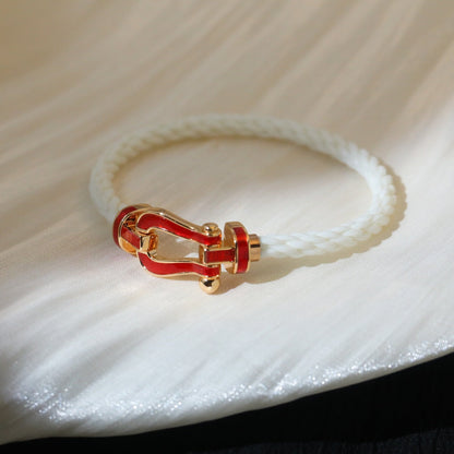 [LOXURA]FORCE 10 WHITE TEXTILE DIAMOND PAVED