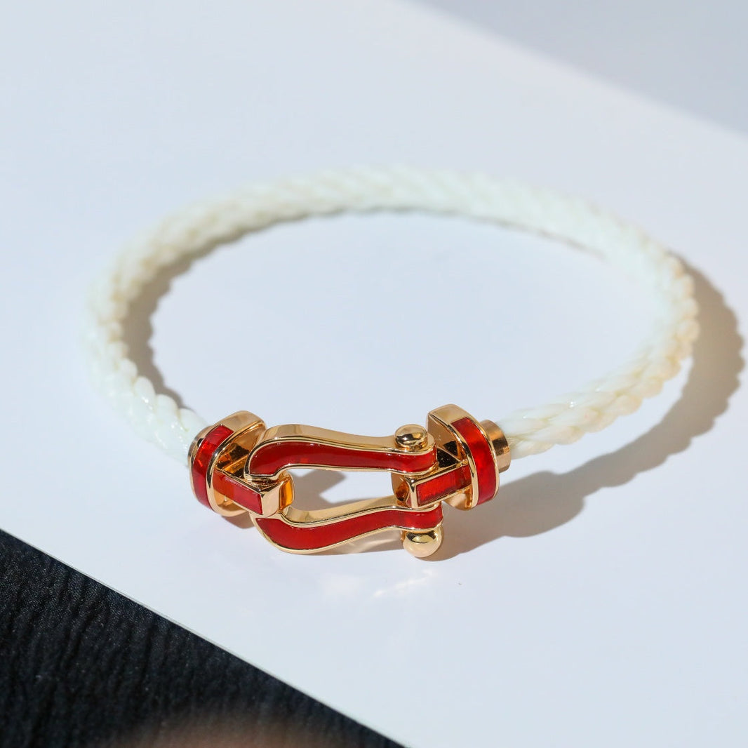 [LOXURA]FORCE 10 WHITE TEXTILE DIAMOND PAVED