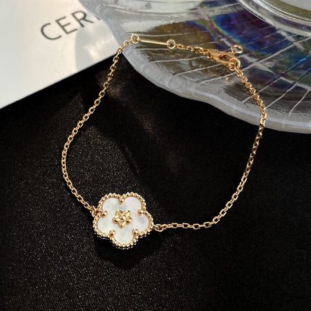 [LOXURA]LUCKY SPRING ROSE GOLD MOP BRACELET