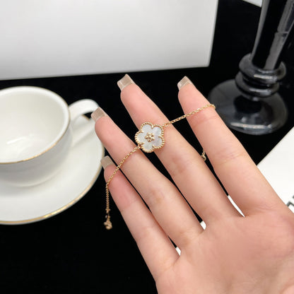 [LOXURA]LUCKY SPRING ROSE GOLD MOP BRACELET