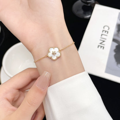 [LOXURA]LUCKY SPRING ROSE GOLD MOP BRACELET