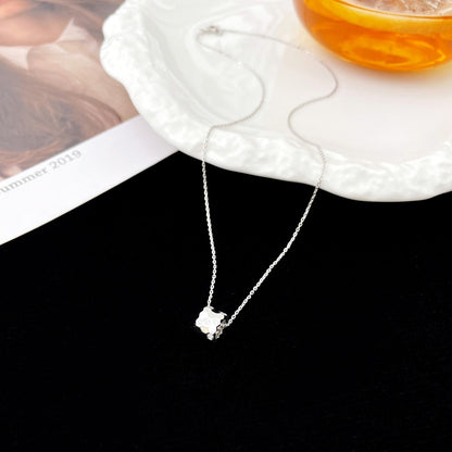 [LOXURA]BEE MINI PEDANT DIAMOND NECKLACE