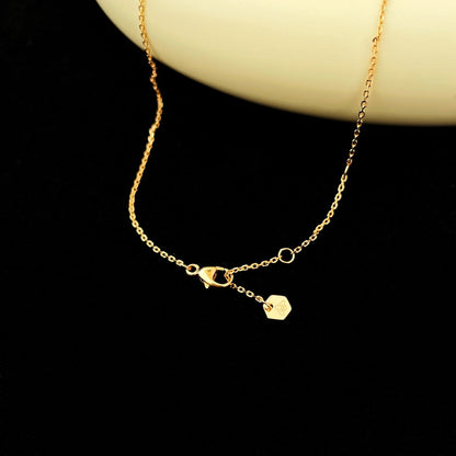 [LOXURA]BEE MINI PEDANT DIAMOND NECKLACE