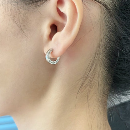 [LOXURA]LOVE DIAMOND EARRINGS