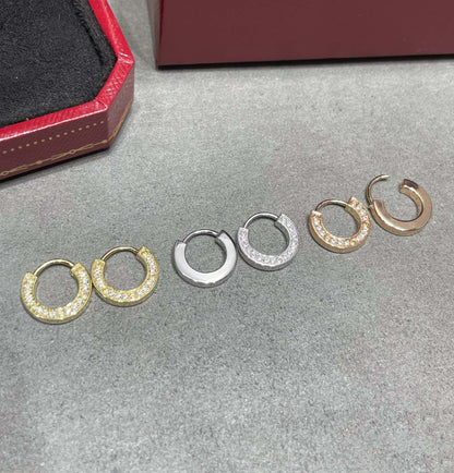 [LOXURA]LOVE DIAMOND EARRINGS
