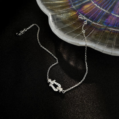 [LOXURA]FORCE 10 FULL DIAMOND BUCKLE CHAIN LINK MINI MODEL