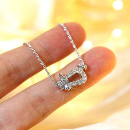 [LOXURA]FORCE 10 DIAMOND SILVER NECKLACE MINI MODEL