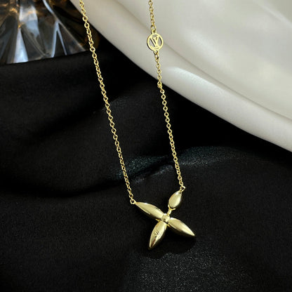 [LOXURA]LOUISETTE GOLD NECKLACE