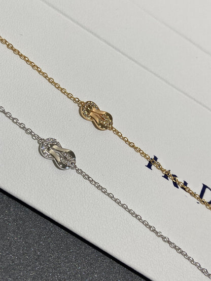 [LOXURA]CHANCE INFINIE DIAMOND BRACELET