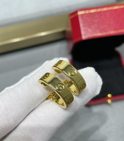 [LOXURA]LOVE 5.5MM EARRINGS