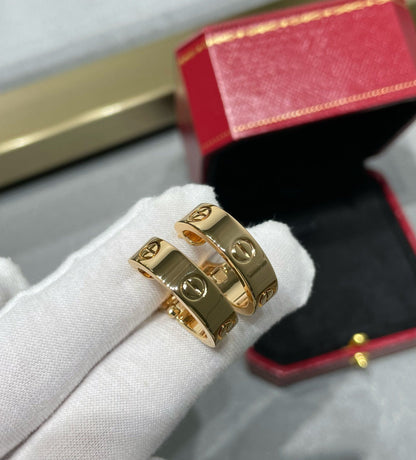 [LOXURA]LOVE 5.5MM EARRINGS