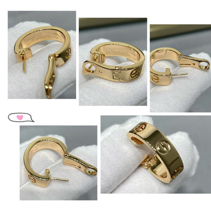 [LOXURA]LOVE 5.5MM EARRINGS