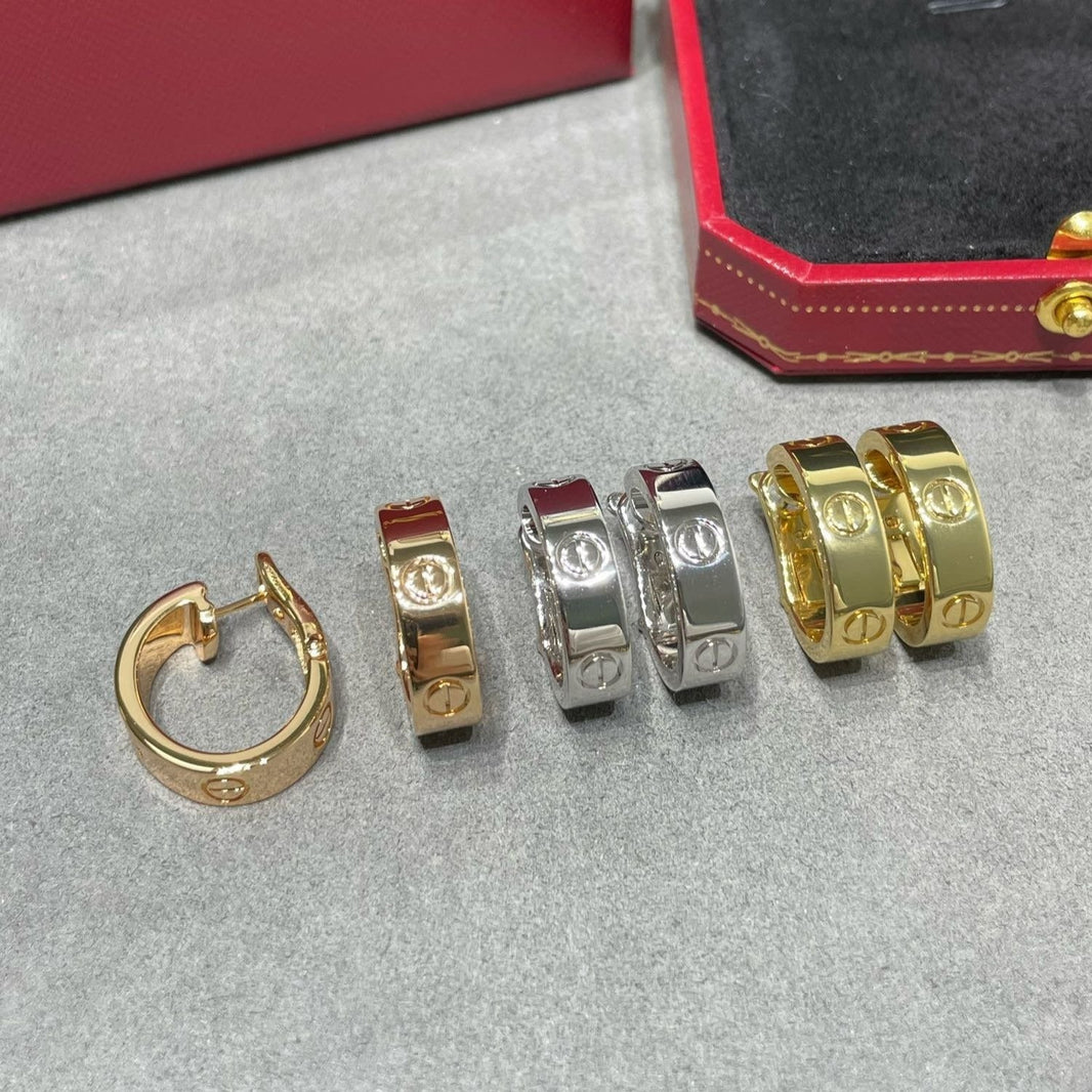 [LOXURA]LOVE 5.5MM EARRINGS