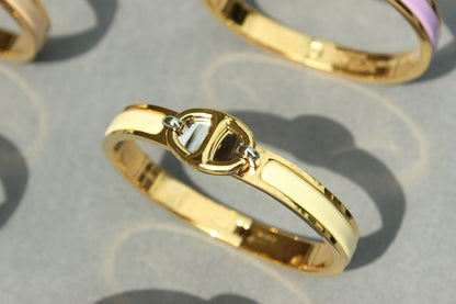 [LOXURA]CLIC CHAINE GOLD BRACELET
